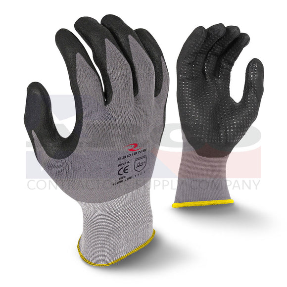 Radians RWG11 Foam Nitrile Glove