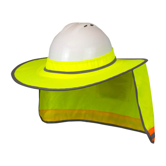 Hi-Vis Hard Hat Shade - Lime