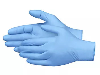 4mil.Blue Nitrile Glove 100pr