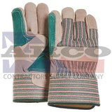 Double Leather Palm Glove Size Large