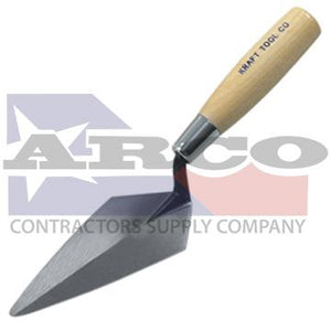 GG422 5-1/2" x 2-1/2" Pointing Trowel with Wood Handle