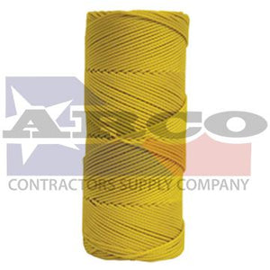 BC345 Yellow Braided Nylon Mason's Line - 1000' Tube
