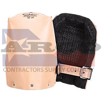 Heavy Duty Leather Knee Pads