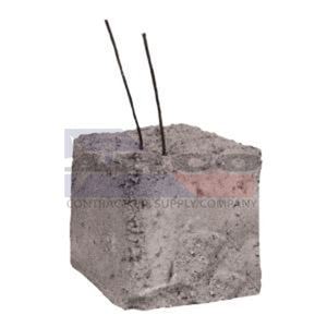 Dobie Brick With Wire 3x3x3"