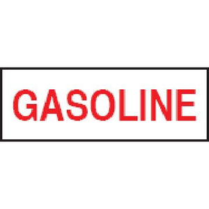 3x5" Gasoline Sticker