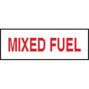 3x5" Mixed Fuel Sticker
