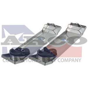 CC162 28" x 8" Lightweight Stainless Steel Knee Boards (Pair)
