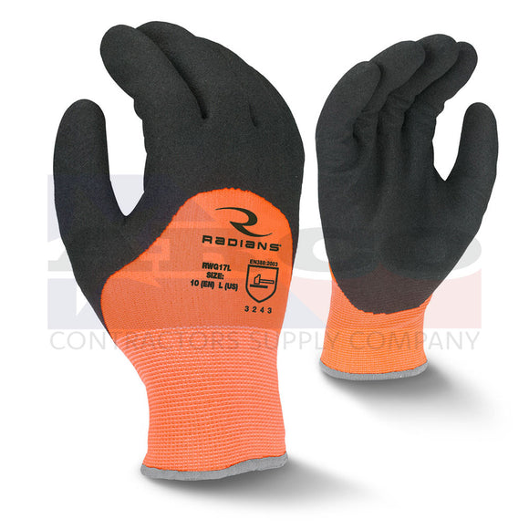 Radians RWG17 Orange Foam Glove