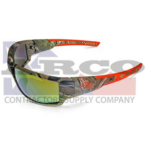 Cumulus Camo Glasses with Gold Mirror Lens