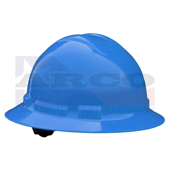 Blue Radians Quartz Full Brim Hard Hat