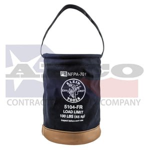 17 in. Flame Resistant Canvas Tool Bucket