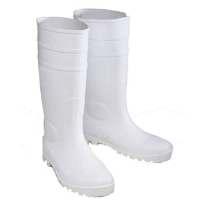 17" White Pvc Boot