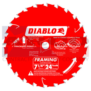 Diablo 7.25" 24ATB Framing Blade